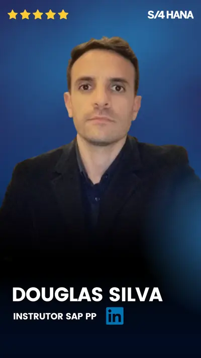 Douglas Silva, instrutor SAP PP