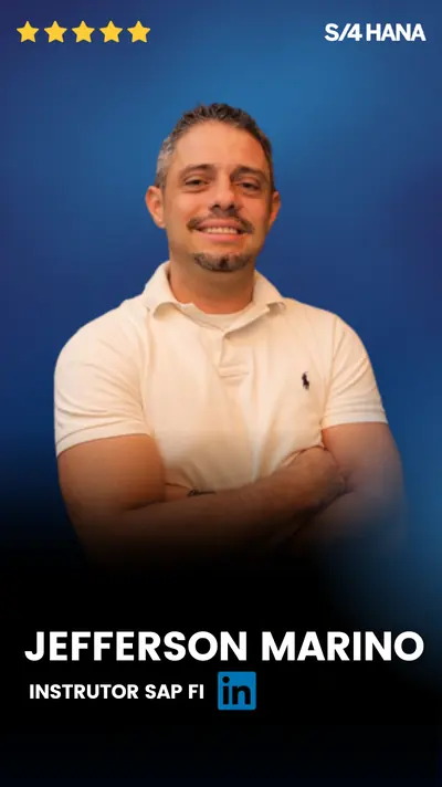 Jefferson Marino, instrutor SAP FI